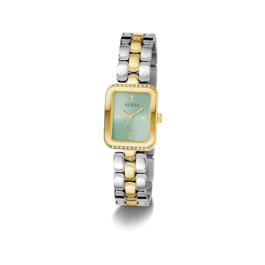 Reloj GUESS Analógico Dos Tonos Dorados Mujer