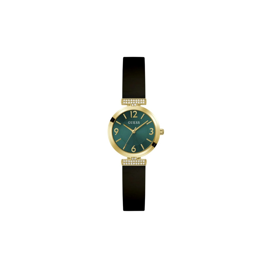 Reloj GUESS Analógico Tono Dorado Y Negro Ladie