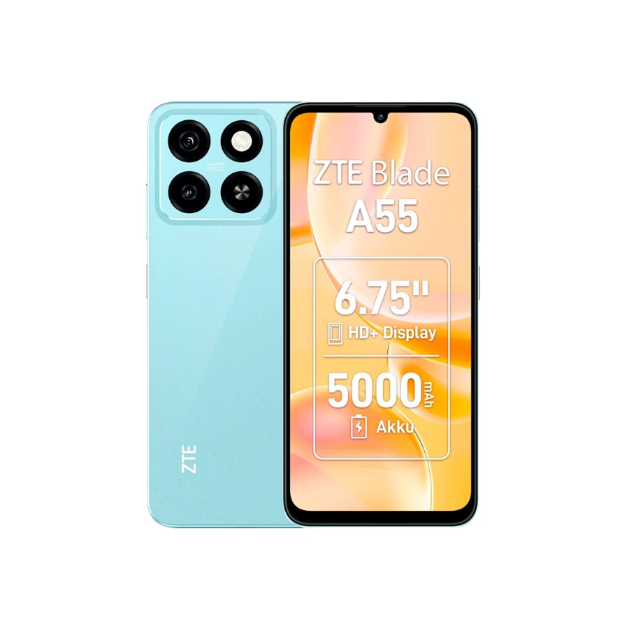 Celular ZTE Blade A55 4Gb 128Gb Celeste