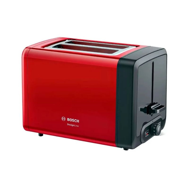 Tostadora BOSCH Tat4P424 970 W 2 Ranura Rojo