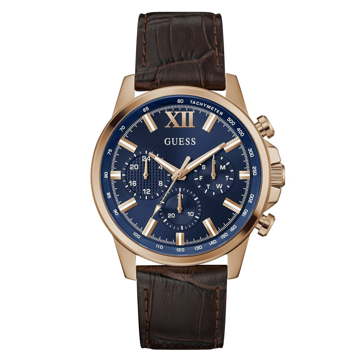 Reloj GUESS Man Multifunción Marrón GW0901G3