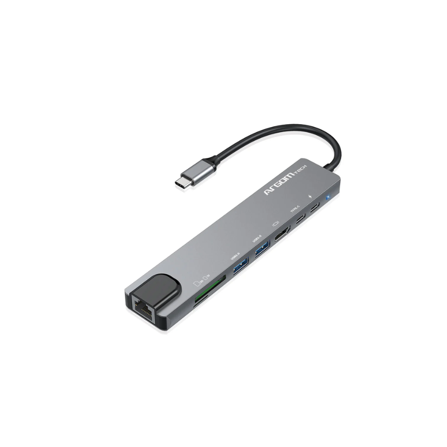 HUB TIPO C 8 en 1 ONE AXESS ARG-UB-0093
