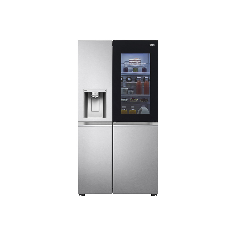 Refrigerador LG Side By Side Door In Door 598L Con Instaview Color Inox