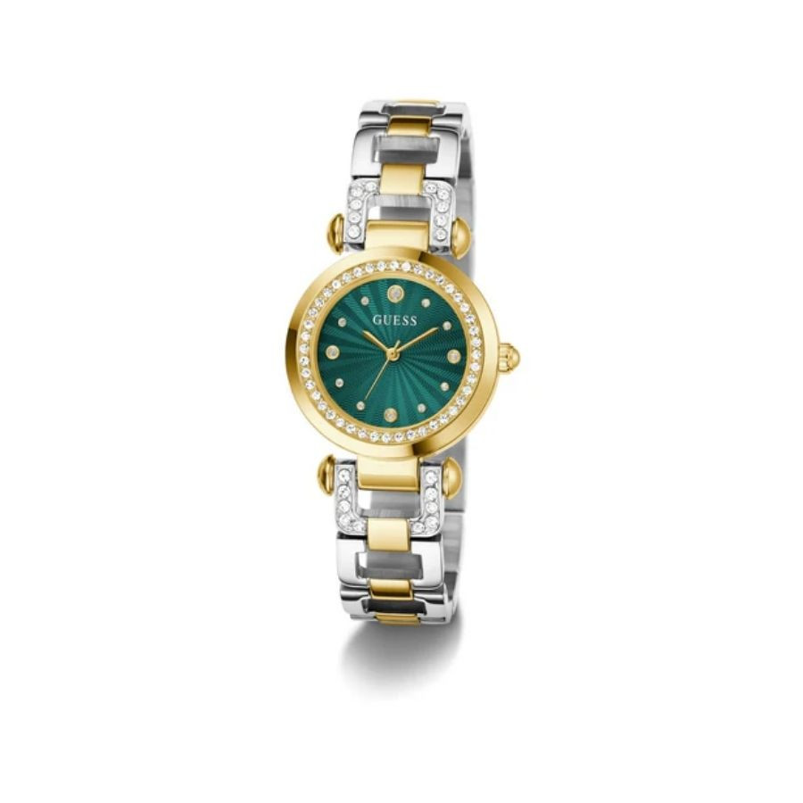 Reloj GUESS Analógico Ginger   Bicolor  Dorado Mujer