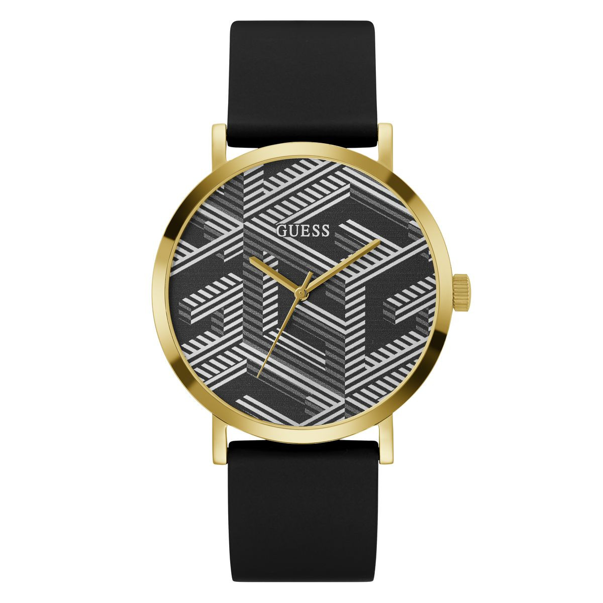 RJ GUESS G BOSSED DORADO SILICONA STRP GW0625G2