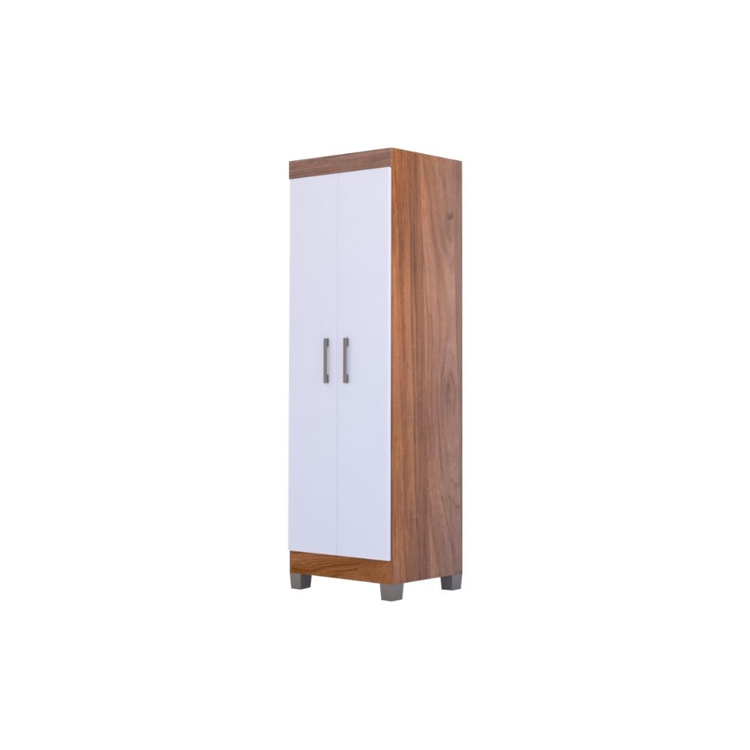 ROPERO IZZI DIONE M1 2P 189X61X46CM MATE ADOBE-MARFIL