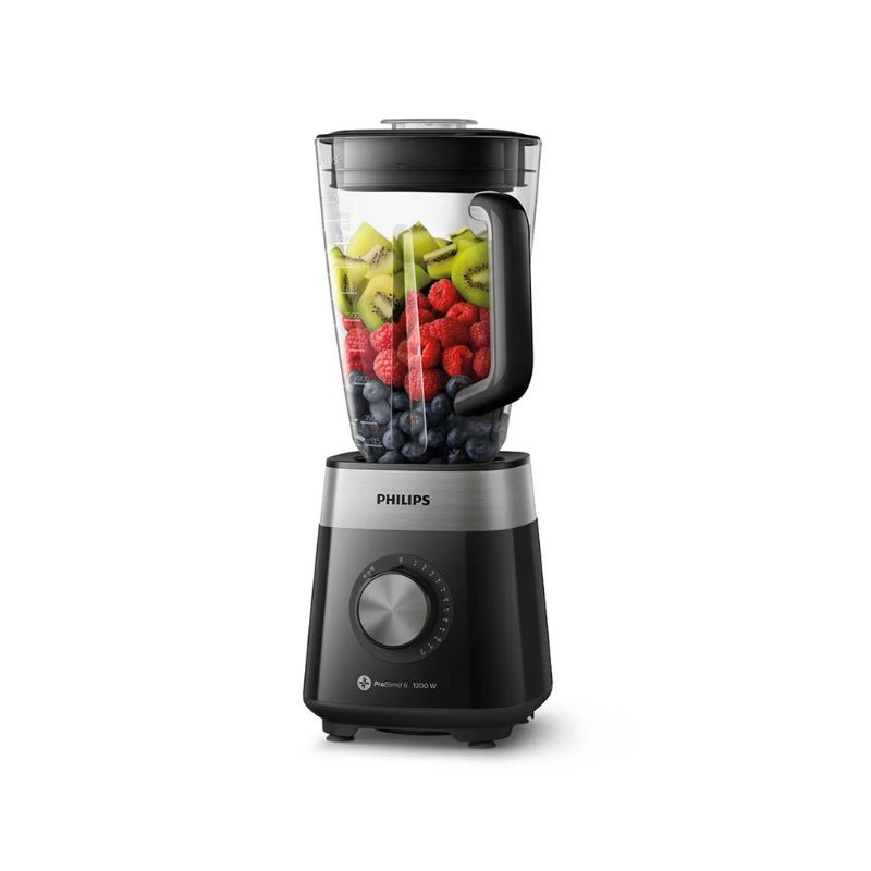 Licuadora PHILIPS 3 Lts 1.200W 12V Tritran Negro