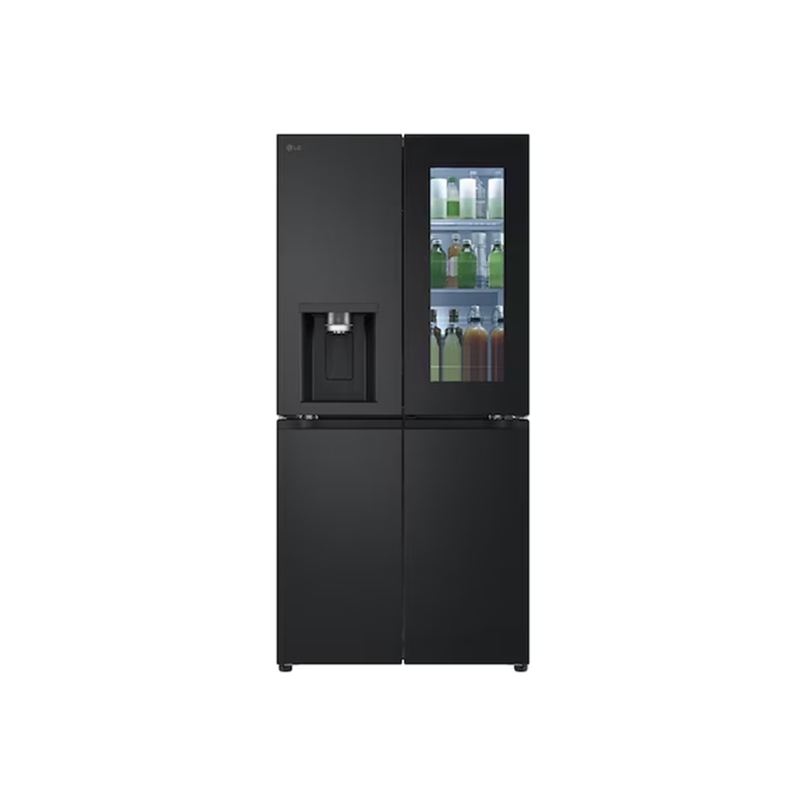 RefrigeradorLG Frio Seco French Door 418L Con Instaview Color Negro