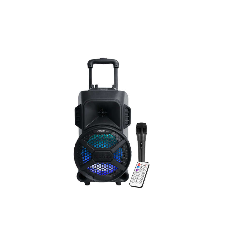 Parlante inalámbrico soundbash  78 BT con luces led   ARG-SP-4078BK