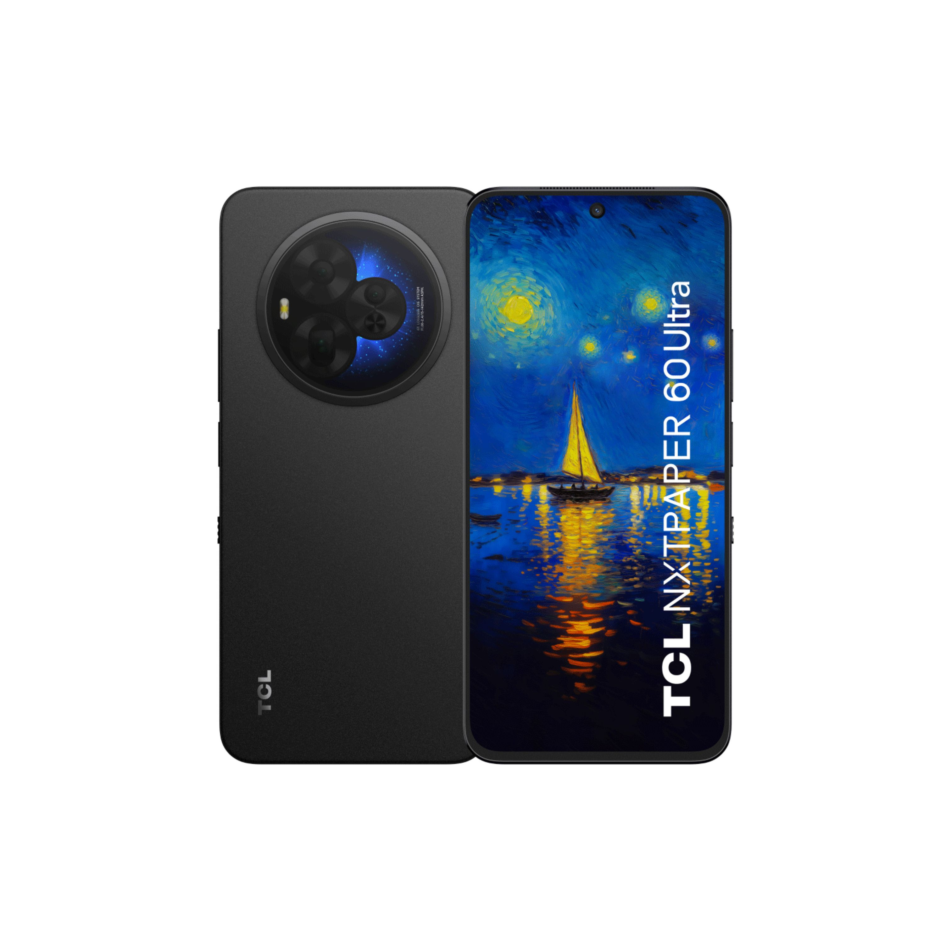 Celular TCL 60 Ultra Nxtpaper 5G De 12Gb Ram Y 512 Rom Negro