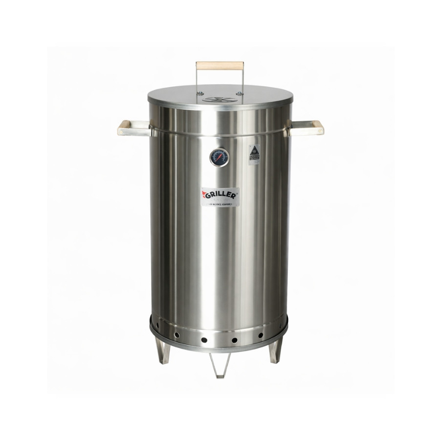 Cilindro ahumador GRILLER Inox 7 Kg Full