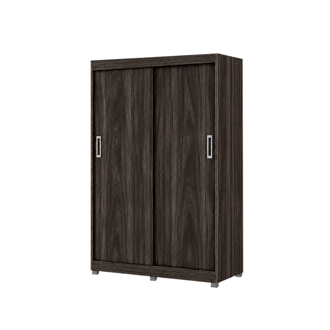 ROPERO IZZI PEGASI M3 2PC 2CI 1CF 217X130X53CM MATE TABACO