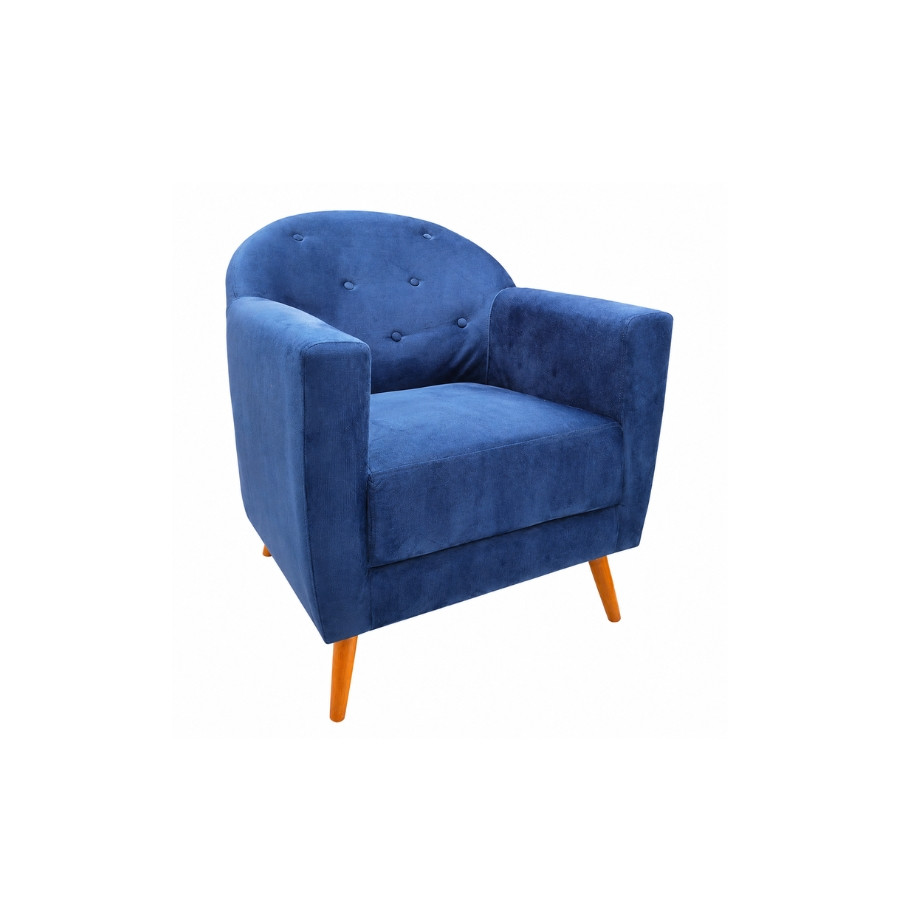 Poltrona MAXIKING HOPE 85X73X70 CmAzul Eléctrico