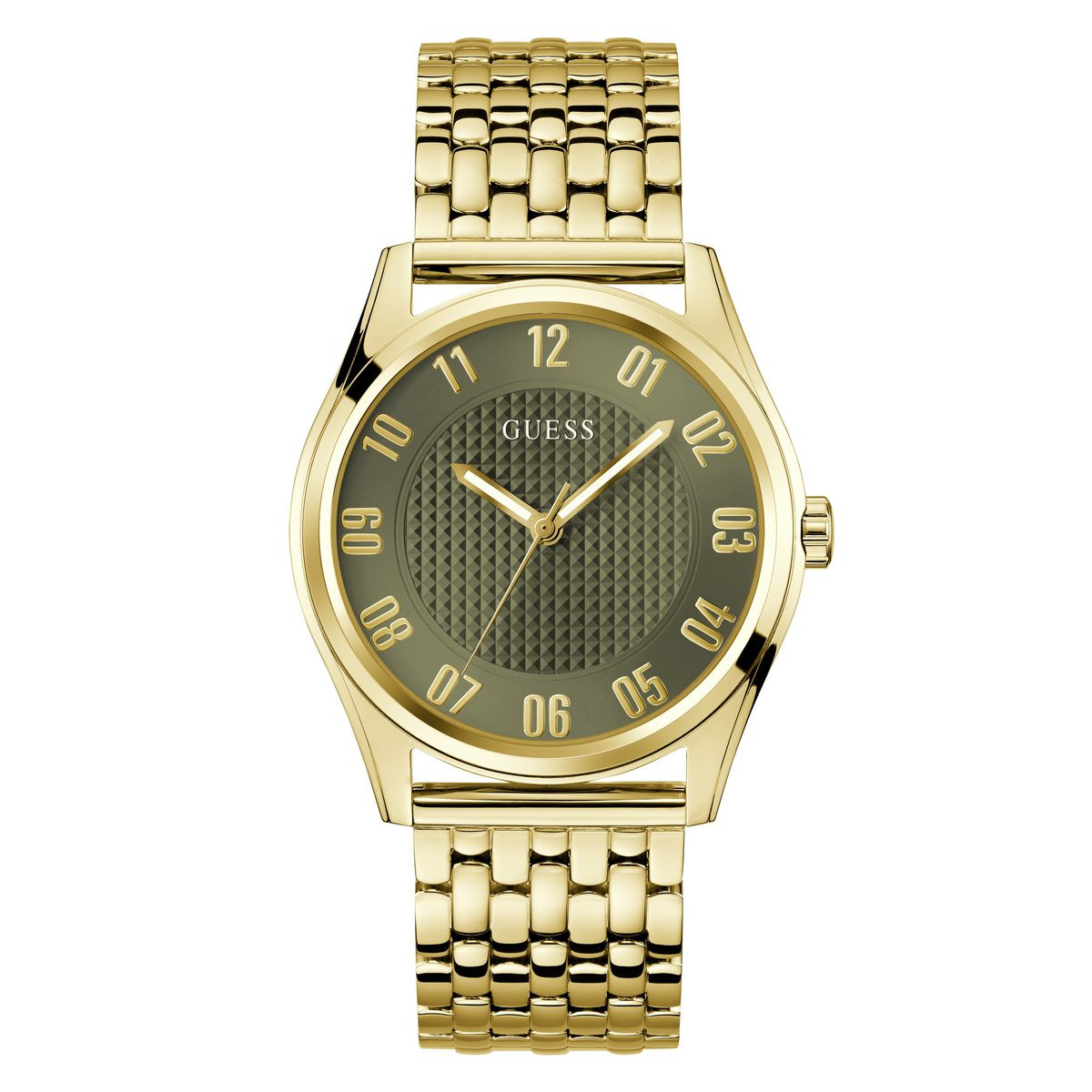Reloj GUESS Man Analógico Tono Dorado GW0895G2