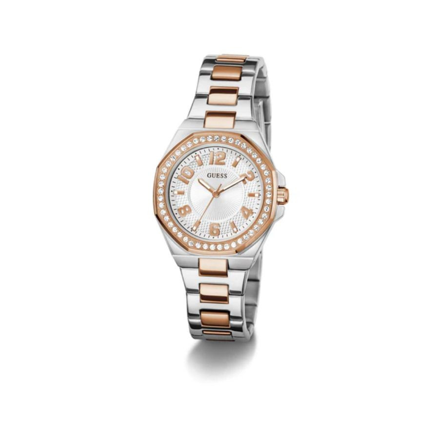 Reloj GUESS Analógico De Dos Tonos Mujer