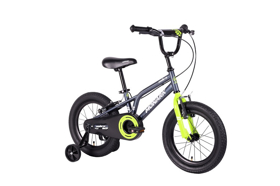 BICICLETA MONARK COBRA ARO 16" VERDE/GRIS