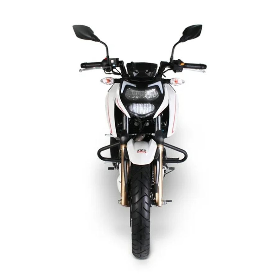 Motocicleta Deportiva TVS Apache Rtr 200 cc Fi Blanco