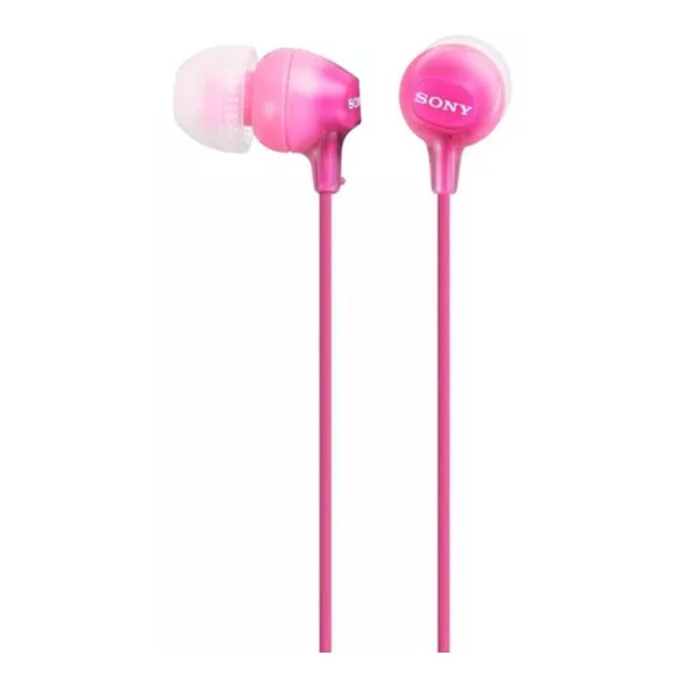 Audífonos Internos SONY Ex15Ap Con Micrófono Rosado