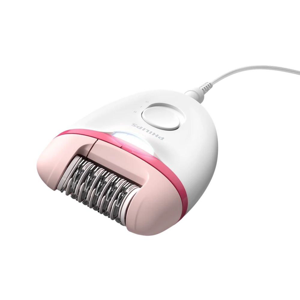 Depiladora PHILIPS Bre-255 Con Cable Rosado