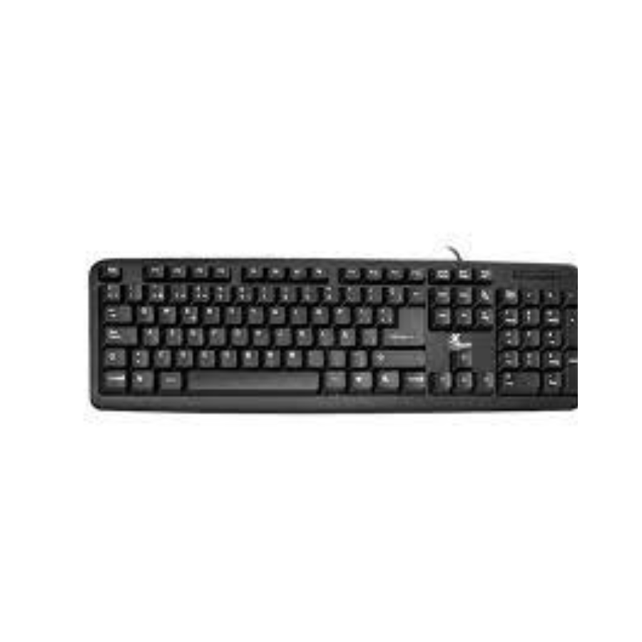 Teclado estándar en ingles XTECH XTK-092E