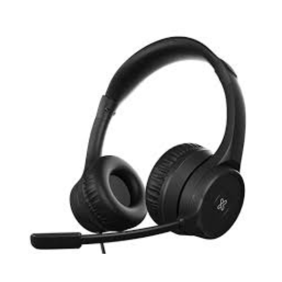 Audífonos estéreo con interfaz USB negro KLIPXTRTEME KCH-510