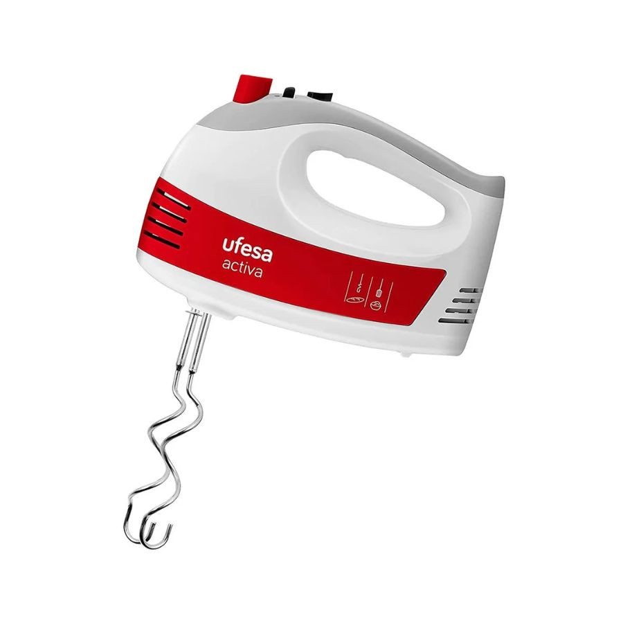 Batidora Manual UFESA 500W 5Veloc  2Batid 2Amasad